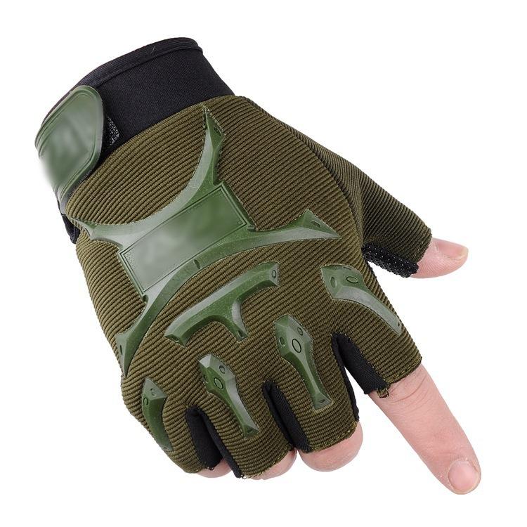 Special Forces Fighting Protection Army Fan Training Little Seal Outdoor Sports Fitness Cycling Tactical Gloves Male Half Finger