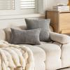 Solid Color Corduroy Pillow Splicing Pillow Cover, Living Room Sofa Cushion, Bedroom Headboard Cushion, Simple Pillow
