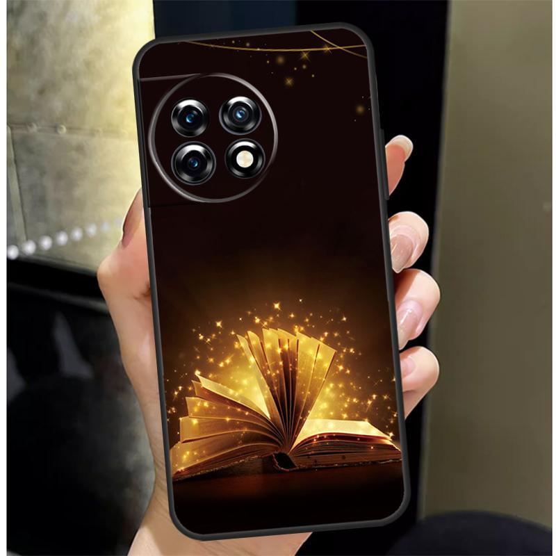 Book Lover Cover For OnePlus Nord 3 2 CE 4 Lite N20 N10 N30 OnePlus 8T 10T 13 13R 12 12R 11 10 Pro Case