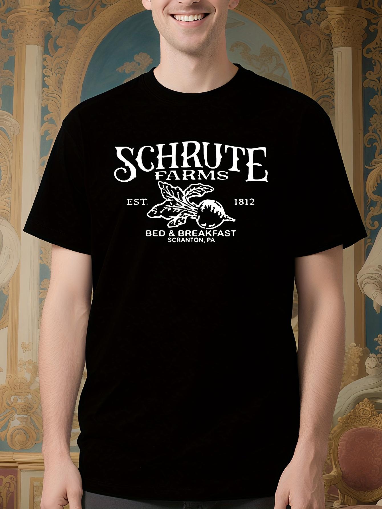 Schrute Farms Plus Size Cotton Tshirt M