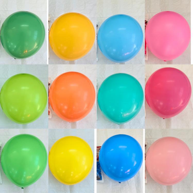 1000pcs 12-inch Matte Latex Balloons, Thickened for Festivals & Weddings