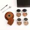 Fruit-Flavored Whiskey Smoker Barrel Set with Wood Chips - Ideal Bartending Gift