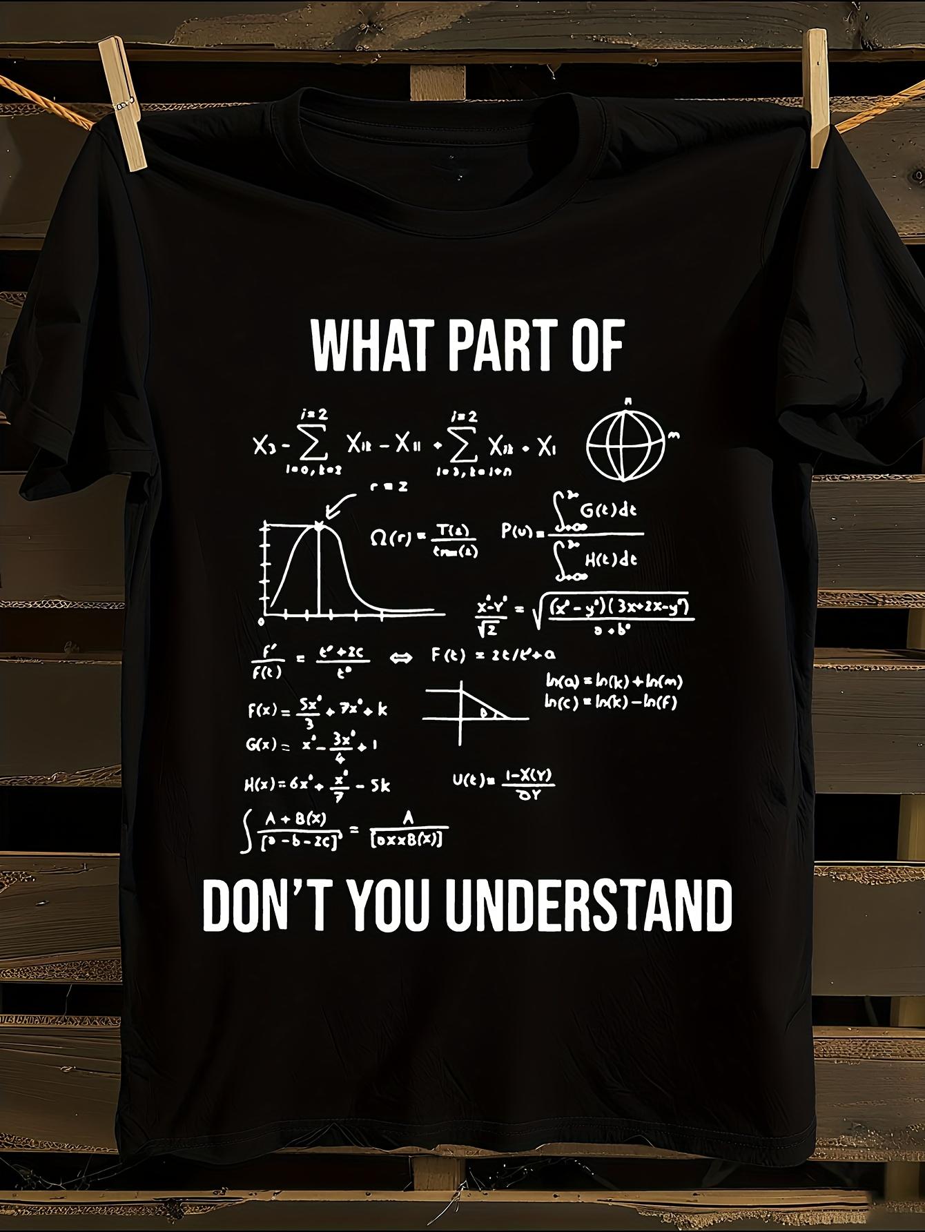 Funny Math Engineering Tshirt XXXL