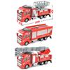 164 /48/42 Model Toy Vehicle Alloy Diecast Engineering Lift Rescue Fire Truck Series Toy Car Pull Back Car Children Gifts B98-1