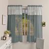 Artistics Semi Sheer Window Sheers Polyester Materials Easy Setups Ideal for Living Room Bedrooms