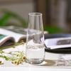 Clear Flower Vases for Table Desk Decor Modern Centerpiece Home Indoor Glass Decorative Vase for Wedding