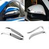 For Toyota RAV4 RAV 4 2014 2015 2016 2017 2018 ABS Chrome Accessories Car Rearview Mirror Turning Decoration Strip Cover Trim