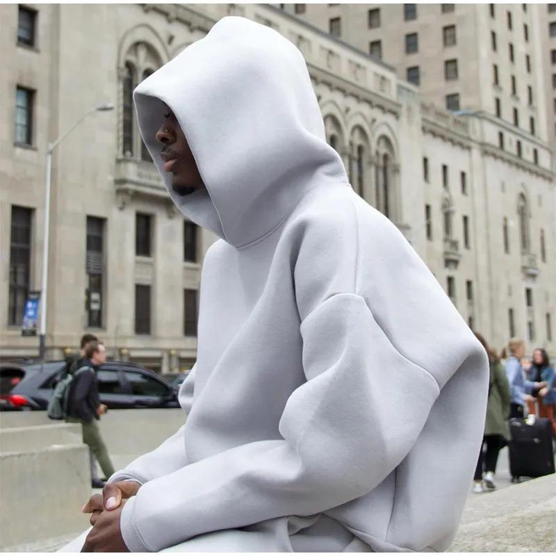 Kanye-Style High-Street Samt-Hoodie & Sweatpants Set für Männer & Frauen