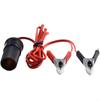 Portable 12V Car Socket Adapter with Battery Clamp Convert 12V Accessories