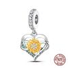 Nuovi Charm Solari in Rame Girasole Sistema Solare Perline Adatti per Braccialetti da 3 mm Originali Gioielli Fai da Te Raffinati Regalo di Compleanno