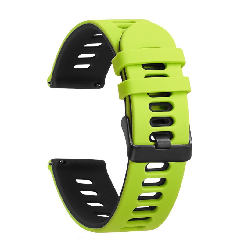 Bracelets de Montre Universels 22mm 20mm à Libération Rapide Bracelet en Silicone Souple en Caoutchouc Bracelet pour Montre Connectée Huawei Samsung Xiaomi Amazfit