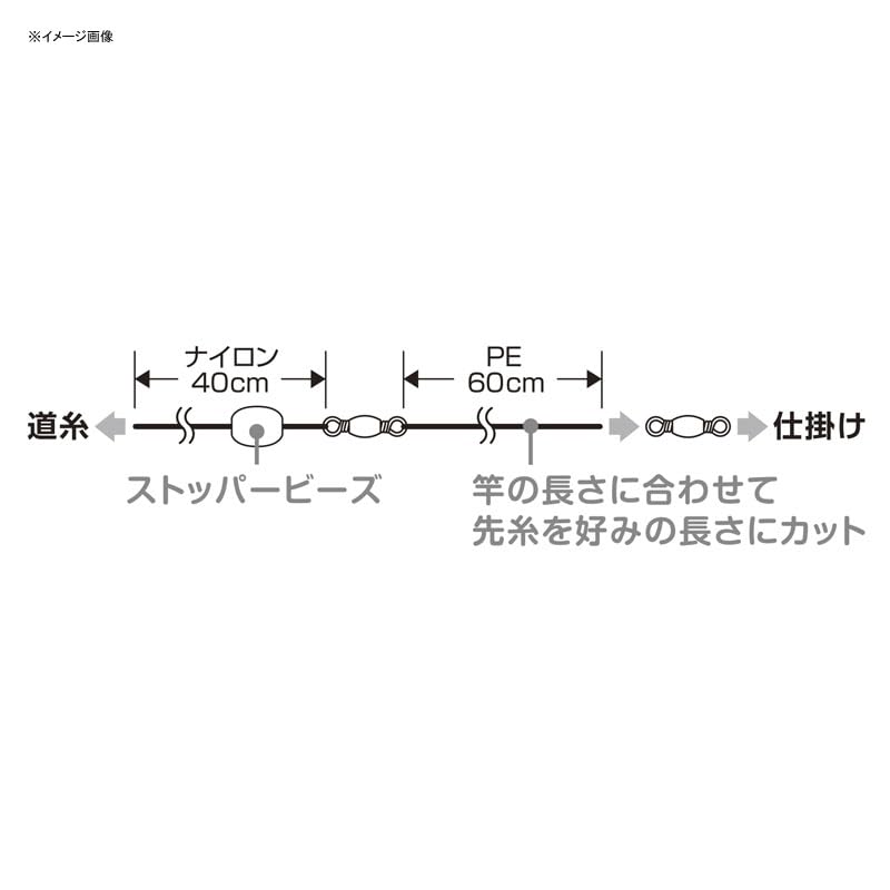 VARIVAS Kouyo Kobo elektrische Rolle dedizierter Schnurstopper lang VAAC-44