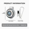 For BMW Stainless Steel Car Sunglasses Clip Sun Visor Glasses Hanger M 1 3 4 5 6 7 Series X1 X3 X4 X5 G20 G38 F48 E36 E39