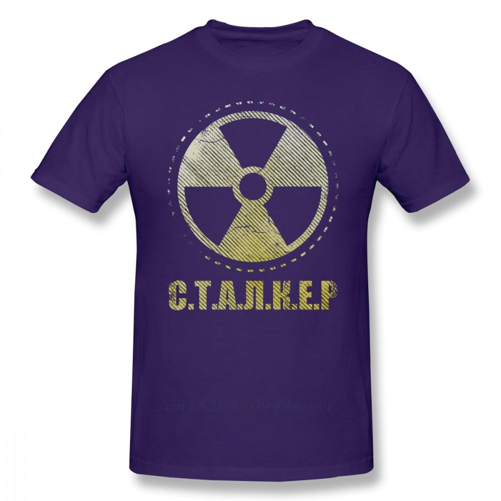 Stalker Game T Shirt Loner Faction Patch TShirt Printed Casual Tee Shirt Mens Cute Cotton Short Sleeves Tshirt