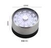 Stainless Steel Timer Kitchen Visual Mechanical Timer with Magnetic Baking Alarm Clock Countdown Reminder XH