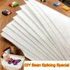 New 35*25cm Perler Beads Baking Cloth Transparent Handmade Iron-on Mat DIY Accessories Heat Press Paper for Photo Perler Beads