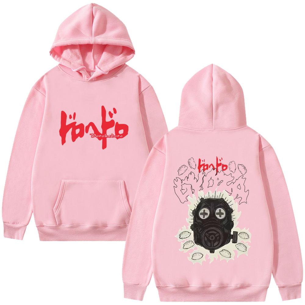 Heiß Limitiert Anime Dorohedoro Kaiman Hoodie Herren Damen Manga Grafik Sweatshirt Männlich Lässig Vintage Fleece Baumwolle Pullover Kapuzenpullover