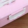 Lunch Box Multi Compartments Environmentally Friendly Portable Bento Box for Student Home School