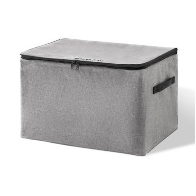 Boîte de livraison souple Iris Ohyama HG Aucune réception requise Assemblage facile Rangement Fermeture éclair étanche Étanche Hydrofuge Cadran de sécurité Serrure Gris