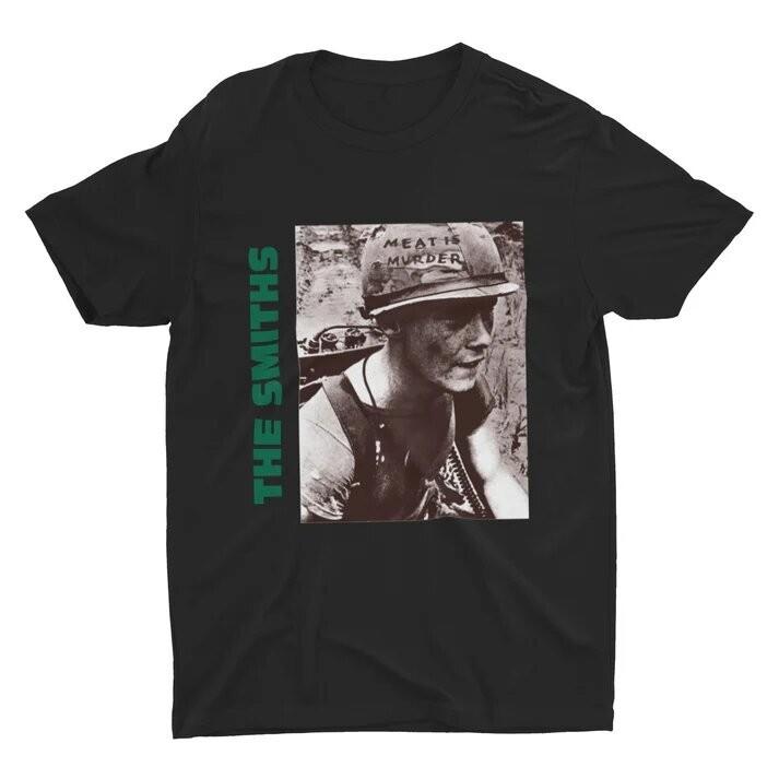 Meat Is Murder T Shirt, The Smiths T Shirt , Graphic T-shirt, Size S To 5XL
