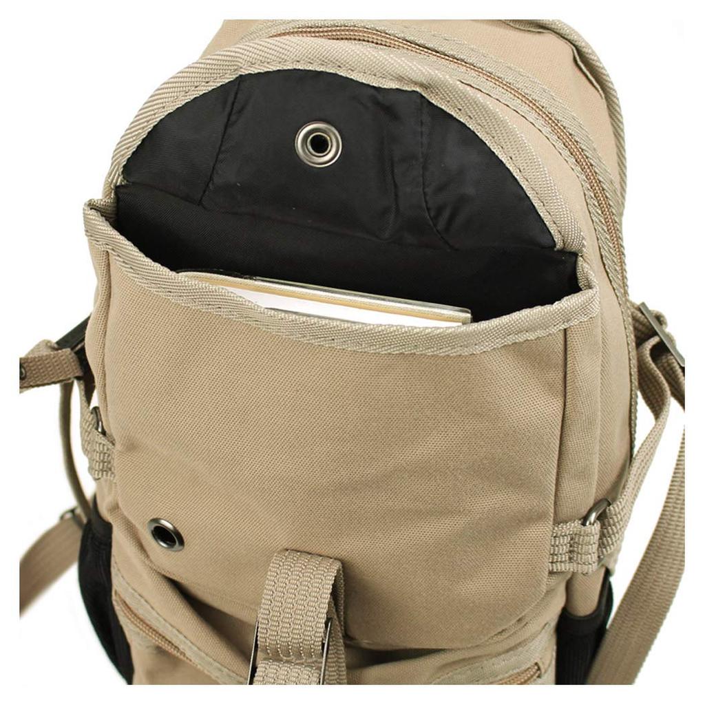 AVIREX EAGLESERIES Canvas Body Perfect for and Popular A Great Gift for AVX305 One-Shoulder Bag, School, Outdoors, More. Military-inspired Design.