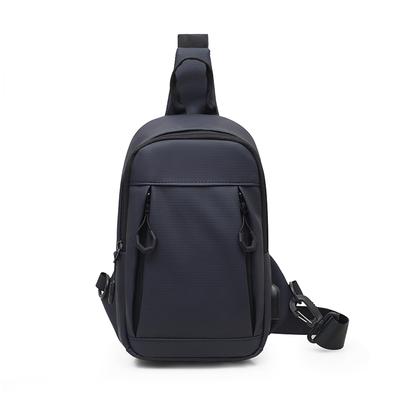 Men's Chest Bag Large Capacity Shoulder Bag Commuter Portable Crossbody Bag