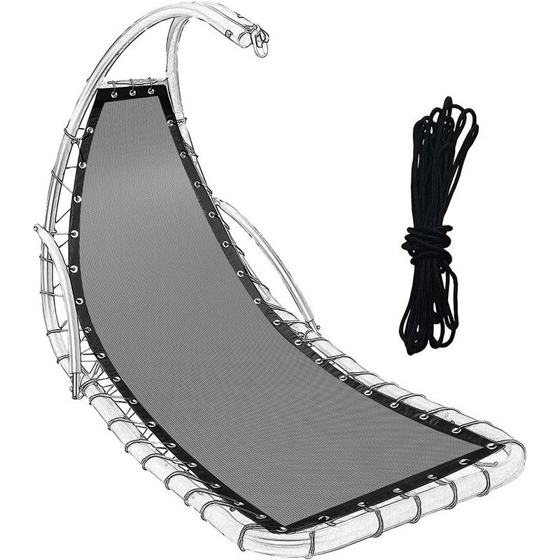 Rocking Chair Replacement Cloth Lightweight Garden Hammock Fabric Recliner Fabric Black Outdoor Recliner Replacement Fabric