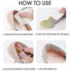 4 Pairs Women's Insoles for High Heel Shoes Adjust Size Heel Adhesive,Fonepro
