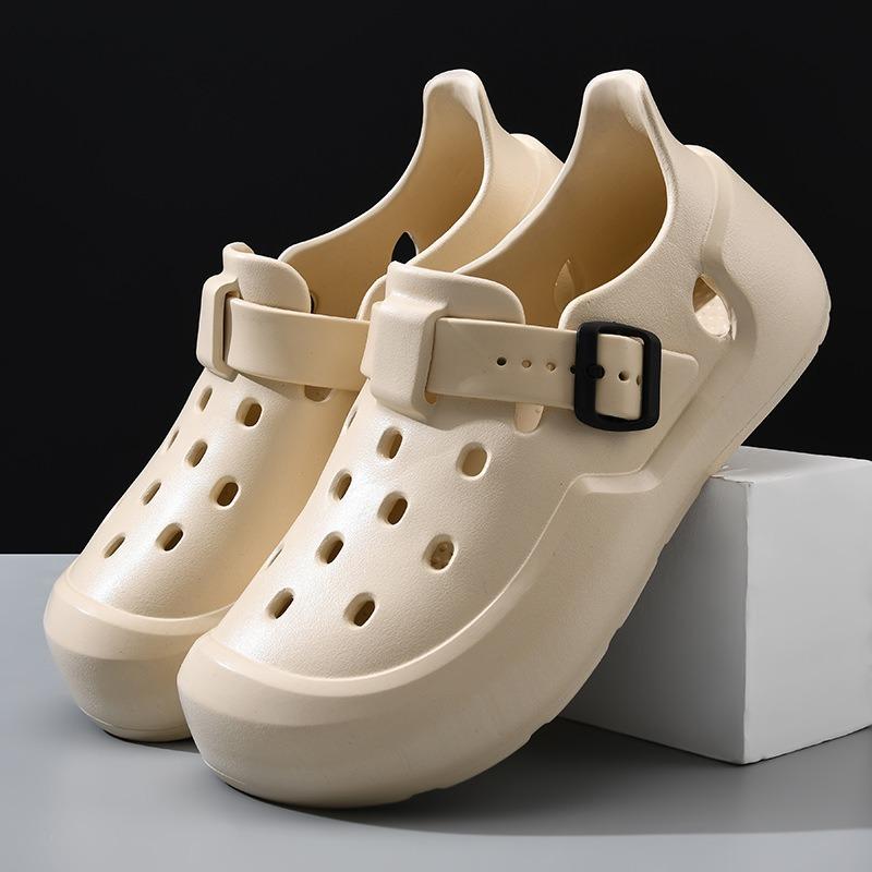 Wading Shoes Summer New Heightening Non-slip Hole Shoes Women Wear EVA Outdoor Sports Shoes Hiking Shoes