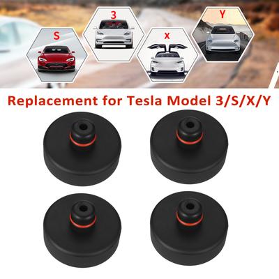 Lifting Jack Pads Replacement for Tesla Model 3/S/X/Y, 4 Pack Rubber Jack Pads, Accessories Replacement for Tesla Vehicles