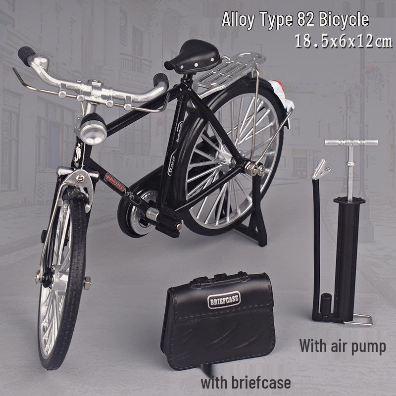 

Ретро 28 Алюминиевая Модель Велосипеда 1:10 Сборных педальных велосипедов своими руками, игрушка-украшение