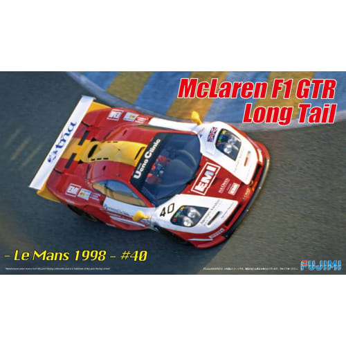 

Fujimi Model 1/24 Real Sports Car Series No. 59 McLaren F1 GTR Longtail Le Mans 1998 #40