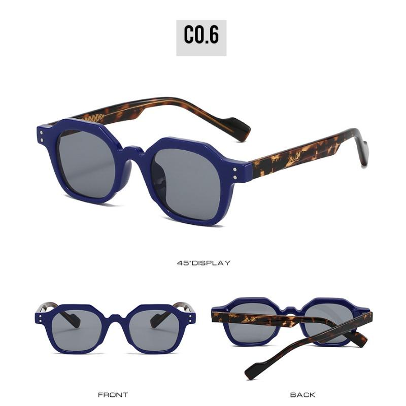 New Retro Fashion Men Black Sunglasses Travel Square Frame Women Sun Glasses Outdoor Driving Fishing High Quality Uv400