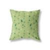 Navidad Funda de Almohada de Poliéster Estampada Simple Decoración del Hogar Funda de Cojín Dormitorio Sala de Estar Sofá Coche
