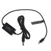 NP-FW50 Dummy Battery Type-C Cable Suitable for Son Y A6000 A6300 A6500 A7000