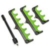 Multi Holes Fishing Rod Holder Bracket with Bandstick Ground Plug Holder Fishing Rod Rest Head Bracket  Easy To Install