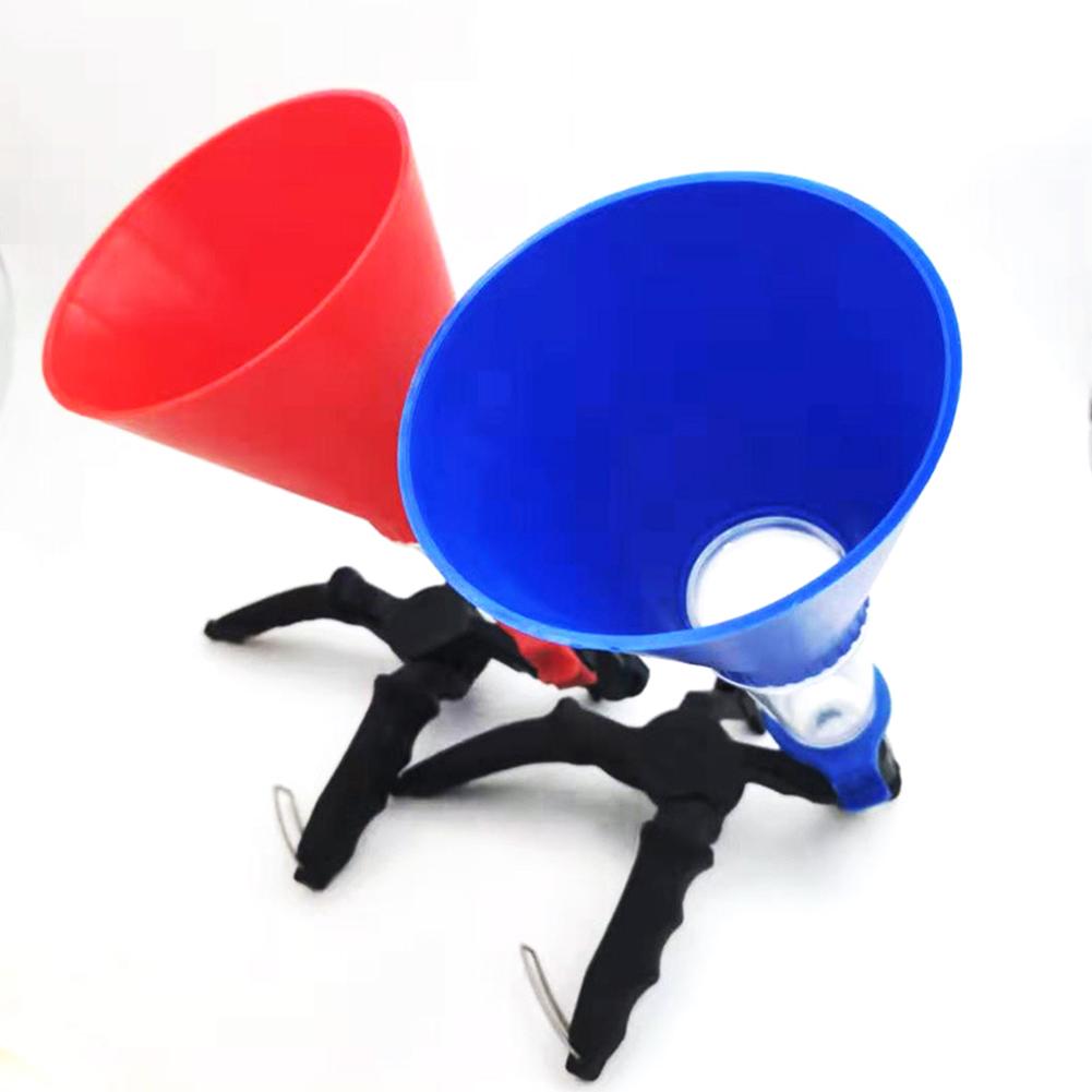 Car Truck Engine Oil Funnel Adjustable Fixed Bracket Filling Spout Pour Tool Kit