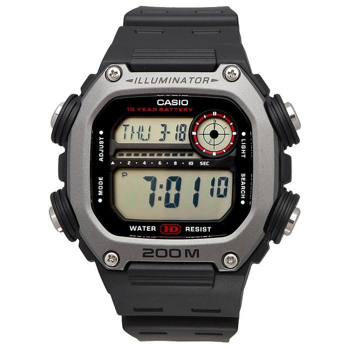Casio Standard Digital Watch DW-291H-1AV Men's Black (Imported)