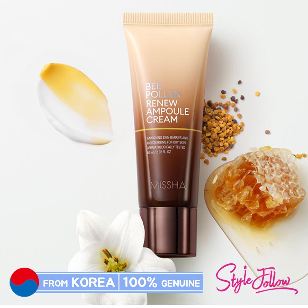 

[MISSHA] Крем-ампула Renew с пчелиной пыльцой, 60 мл 1pc + Sample Gifts