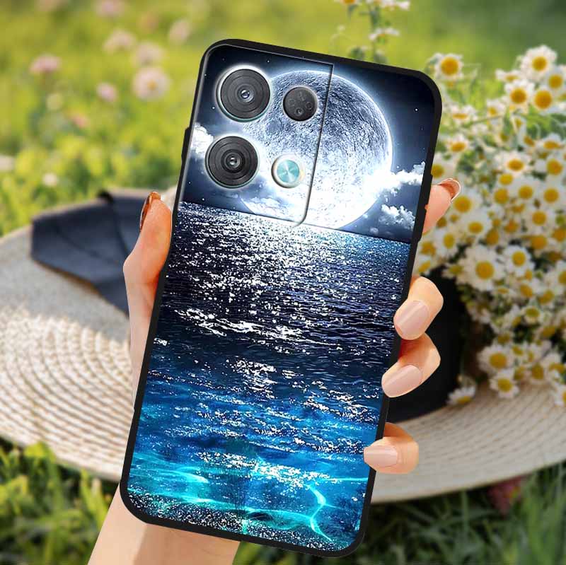 For OPPO Reno 8 Pro 5G Cases Fashion Soft Silicone TPU Shockproof Back Covers For OPPO Reno8 Pro + Plus Phone Case Protect Couqe