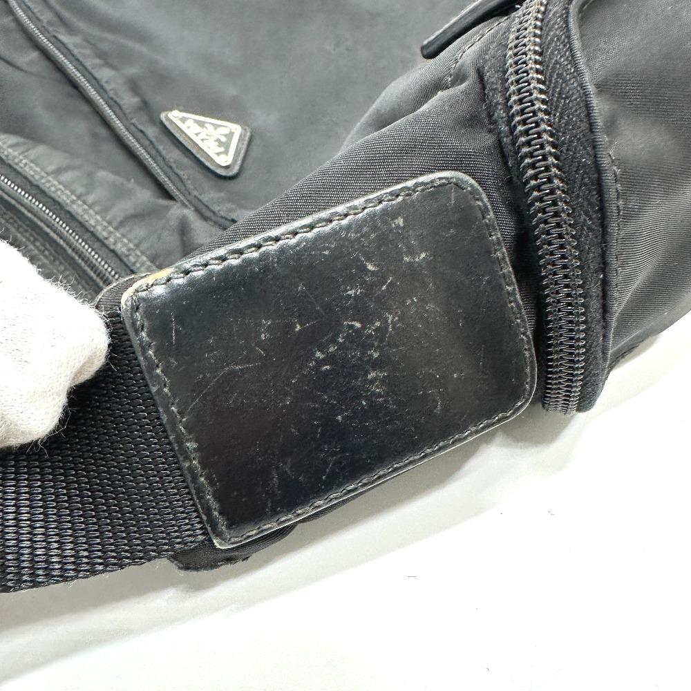 PRADA BT426T Shoulder Bag Shoulder Bag Shoulder Bag Nylon Black/SilverHardware