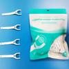 75 Pick Thorough Cleaning Easy Reach Floss Picks Easy To Reach Both Back Teeth And Front Teeth Tail Attached Extra Pick