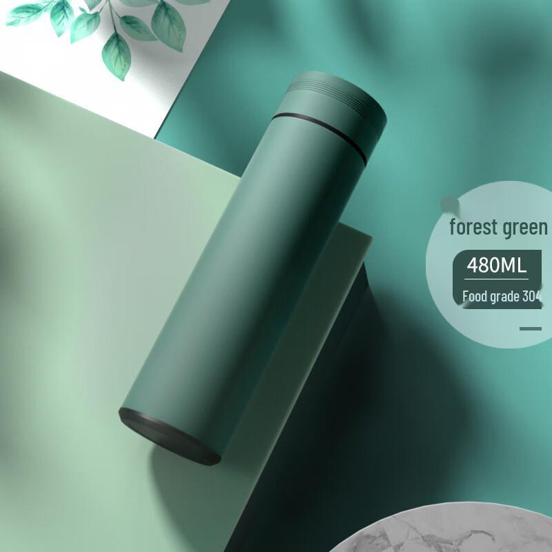 Shangqi 304L Stainless Steel Insulated Tea Infuser Bottle (2-Pack)