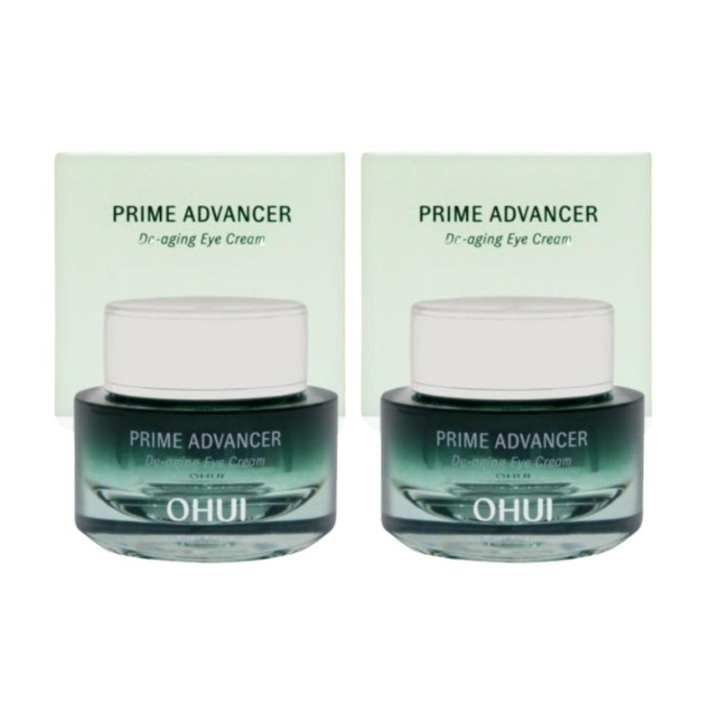 Ohui Prime Advancer De-Aging Eye Cream 25ml – Korean Anti-Aging Eye Treatment with Peptides, Brightening & Firming Under-Eye Care