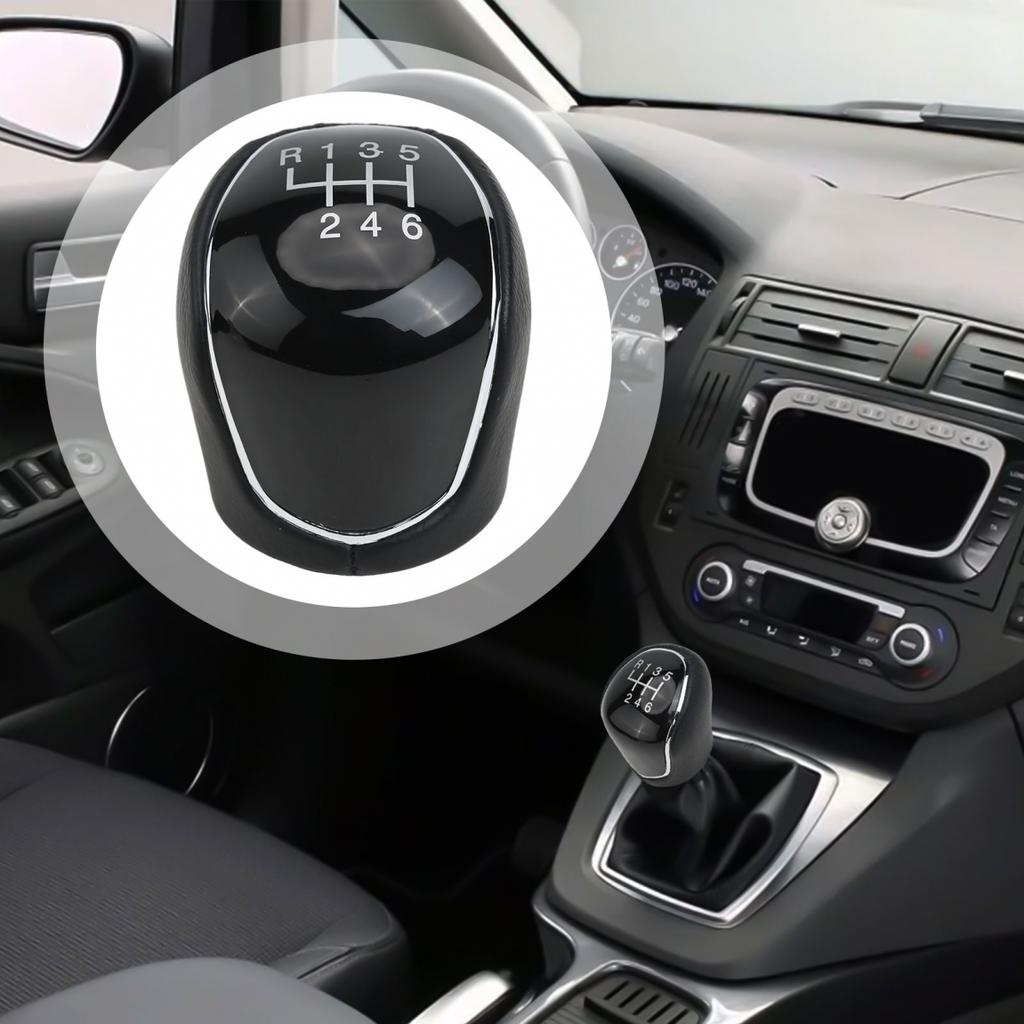 Gear Shift Knob Fits For Ford C Max Kuga and Other Models Quick Installation