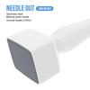 140A 0.25Mm Derma Stamp Microneedling Face Roller Massager Adjustable Titanium Needle Length Skincare Beard Growth Scalp Hair