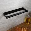 Stainless Steel Double Post Pivoting Tissue Holders Toilet Paper Holder for Bathroom Home
