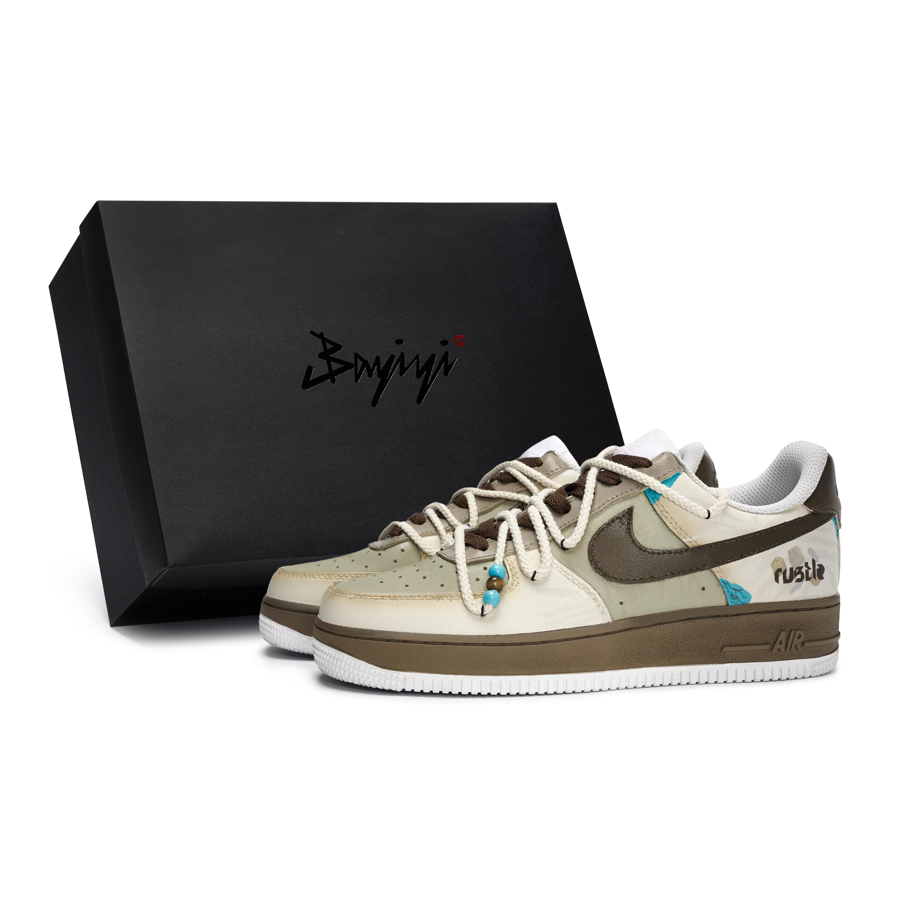 

Nike Air Force 1 Skateboard Shoes Unisex Low top Brown CW2288-111(Team80-S-BOX) 38.5