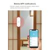 Tuya Smart Home WiFi Vibration Sensor Detection Smart Life APP Notification Real-Time Motion Shock Alarm History Record Security