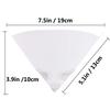 Paint Filter Paper 10x19 Cm 100 Microns Car Paint Spray Mesh Paper Filter Funnel Strainer Disposable Conical Straining Funnel